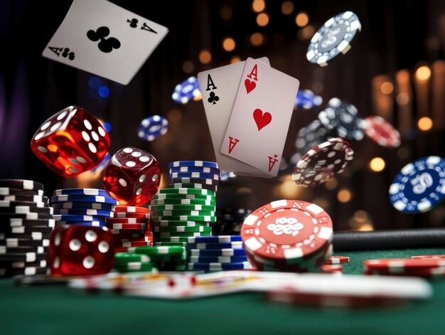 Mobile phone showing Diamond Empire blackjack table with live dealer and betting interface